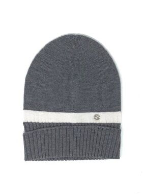 Gucci Striped Gray Wool Beanie NWT 494598 medium